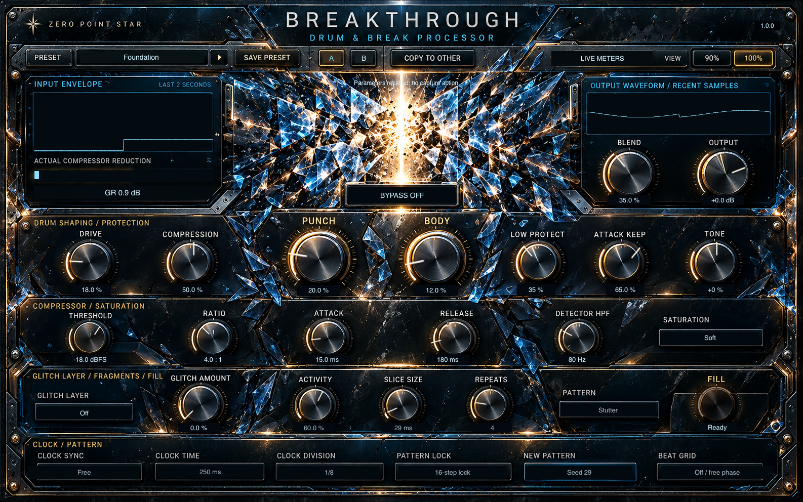Breakthrough 1.0.0 actual running native editor